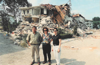 Earthquake Relief-TACA vising Golcuk in Turkey